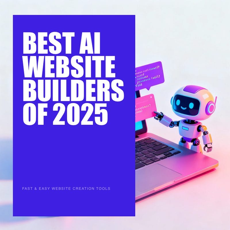 13 Best AI Website Builders of 2025 | Fast & Easy Website Creation Tools
