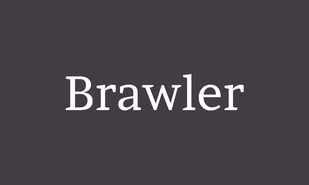 Brawler Font