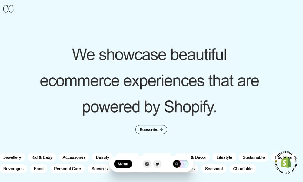 Minimalist and conversion-driven e-commerce website designs
