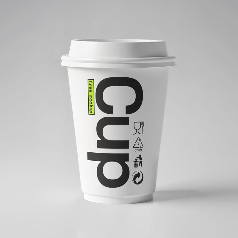 Cup of Coffee Mockup PSD