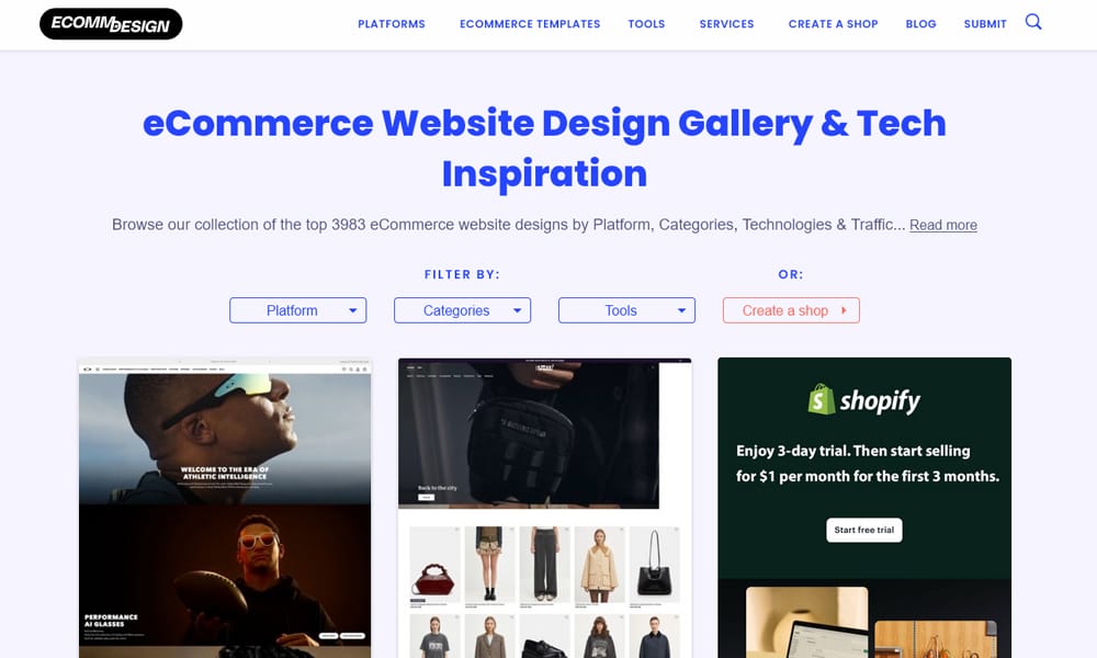 Modern e-commerce store UI and shopper-friendly layouts 2025