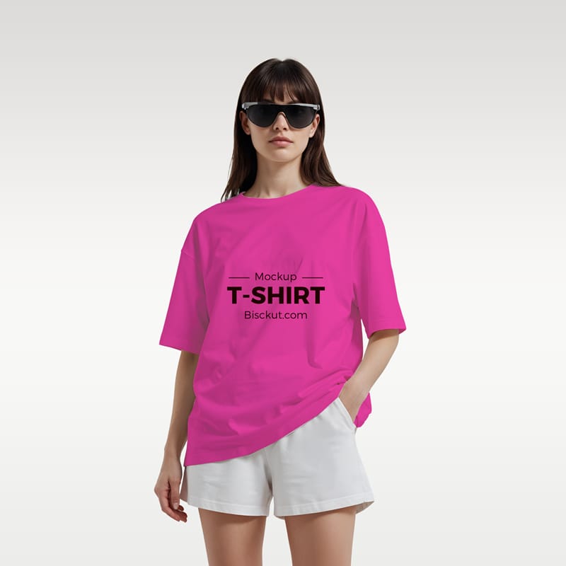 Fashion T-Shirt Mockup PSD