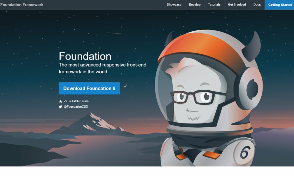 Foundation XY Grid advanced layout example