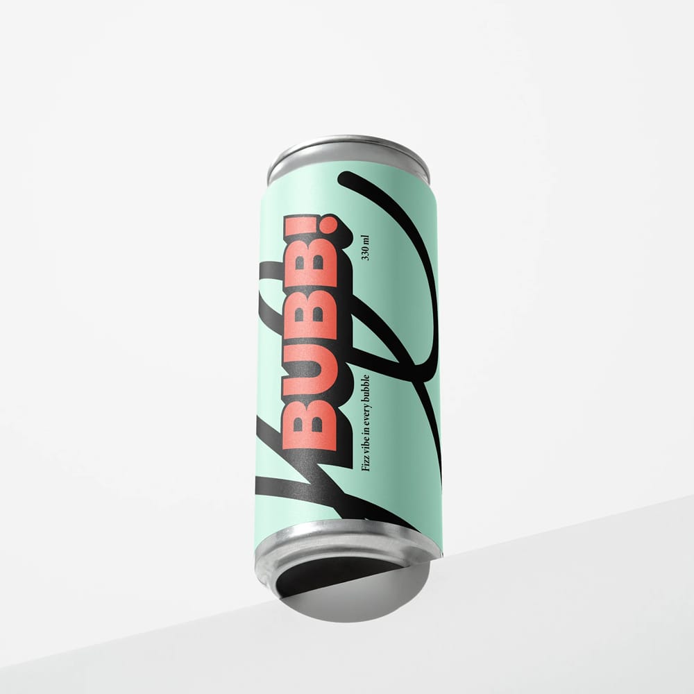 Free 330ml Soda / Beer Can Mockup PSD