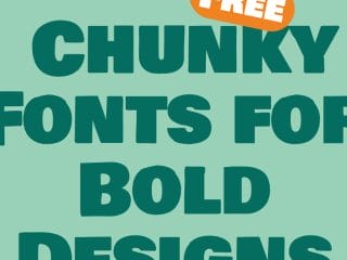 Free Chunky Fonts