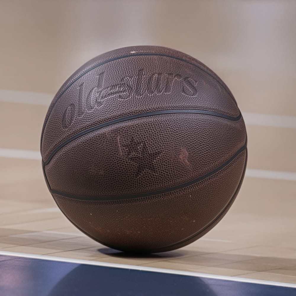 Free Old-School Basketball Mockup PSD