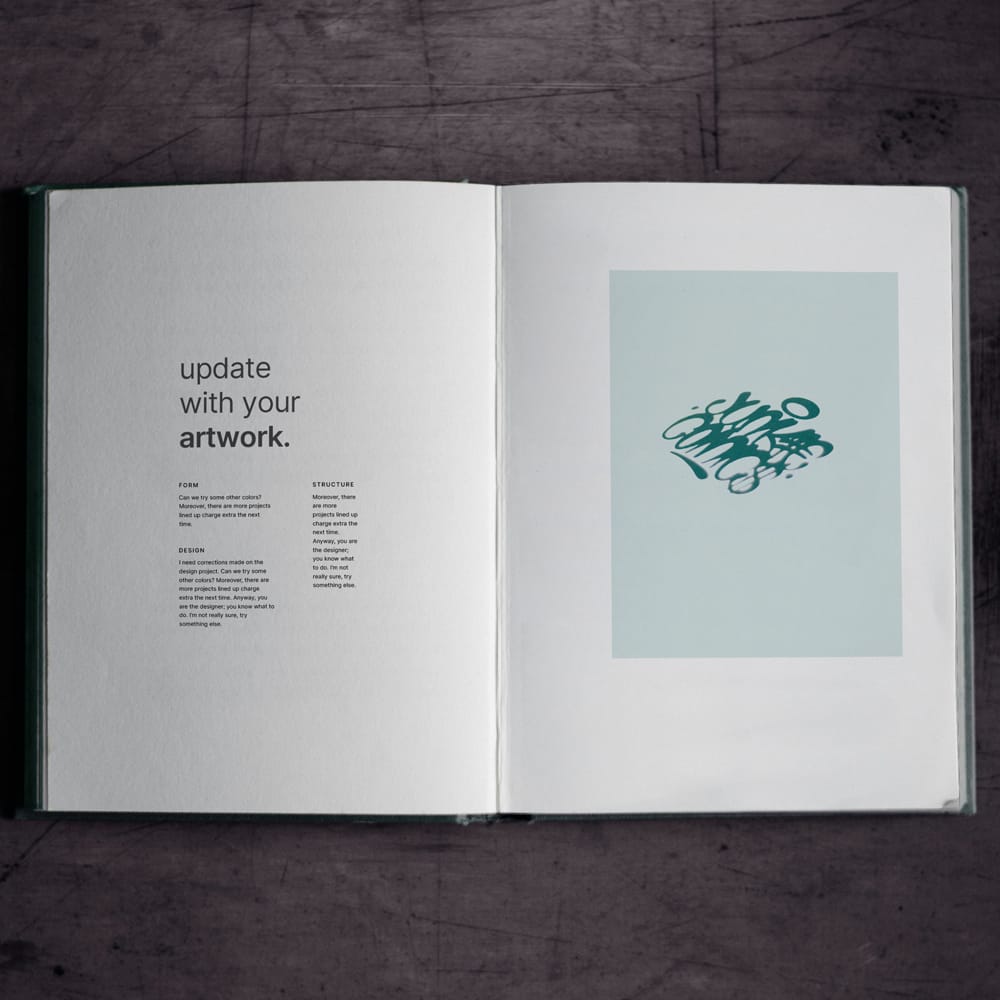 Free Photorealistic Open Book Mockup PSD