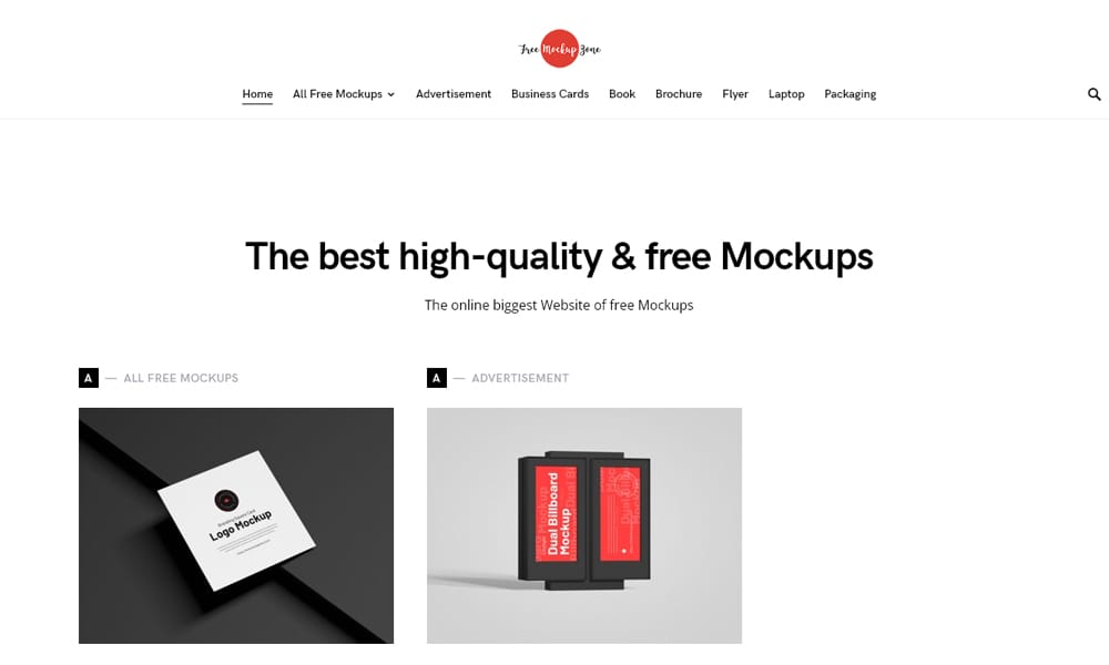 A practical, real-world scenario mockup from Freemockupzone.