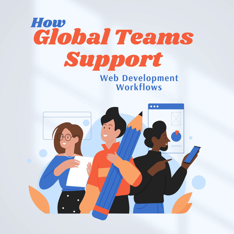 How Global Teams Support Web Development Workflows