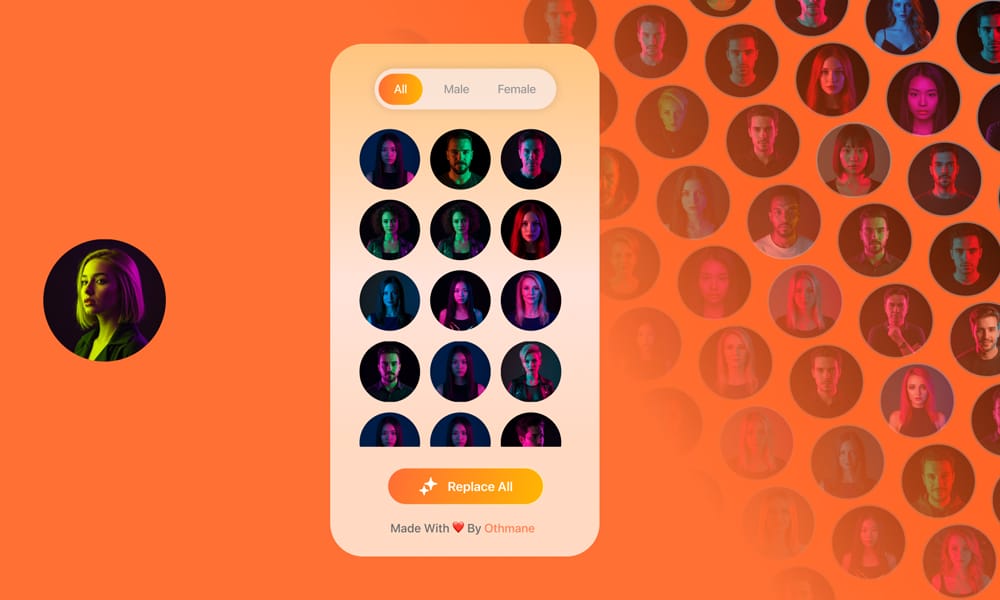 Neon Light Avatars