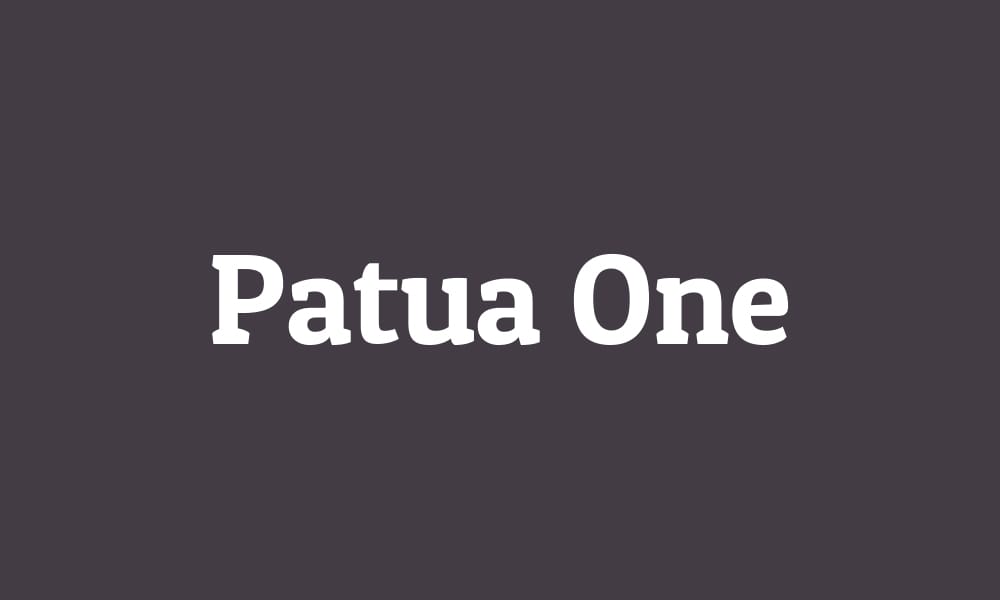 Patua One