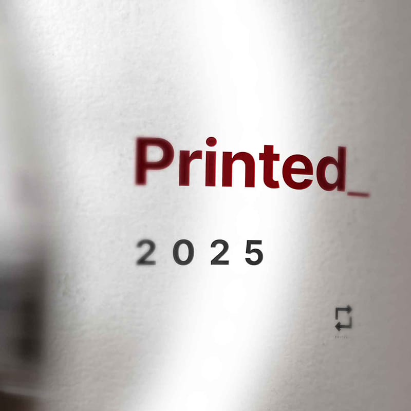 Print Logo Closeup Mockup PSD