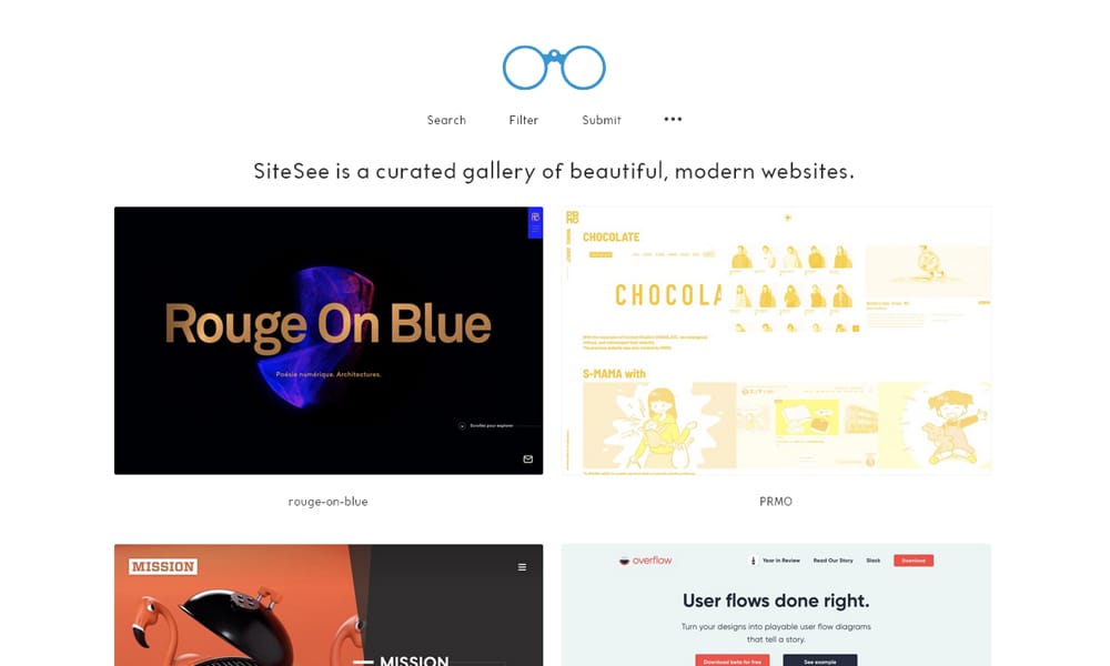 Simple and functional website design examples for foundational learning