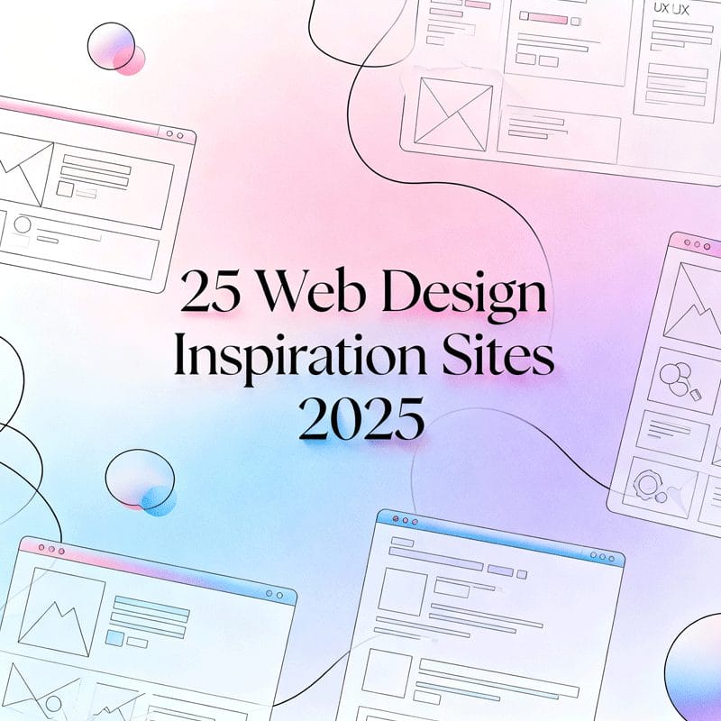 Web Design Inspiration Sites to Bookmark in 2025