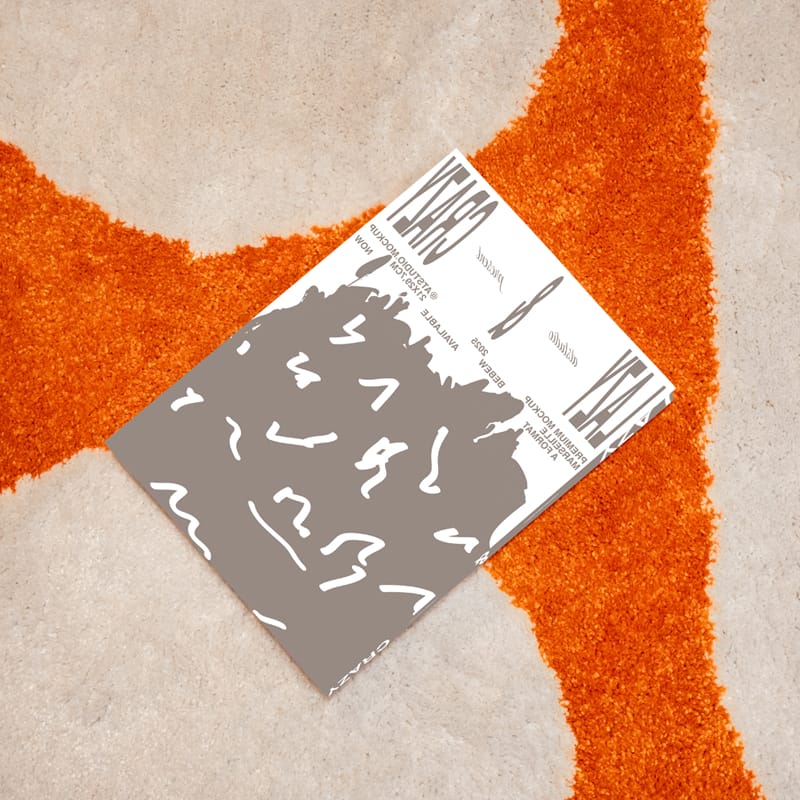 Artsy Softcover Book Mockup PSD