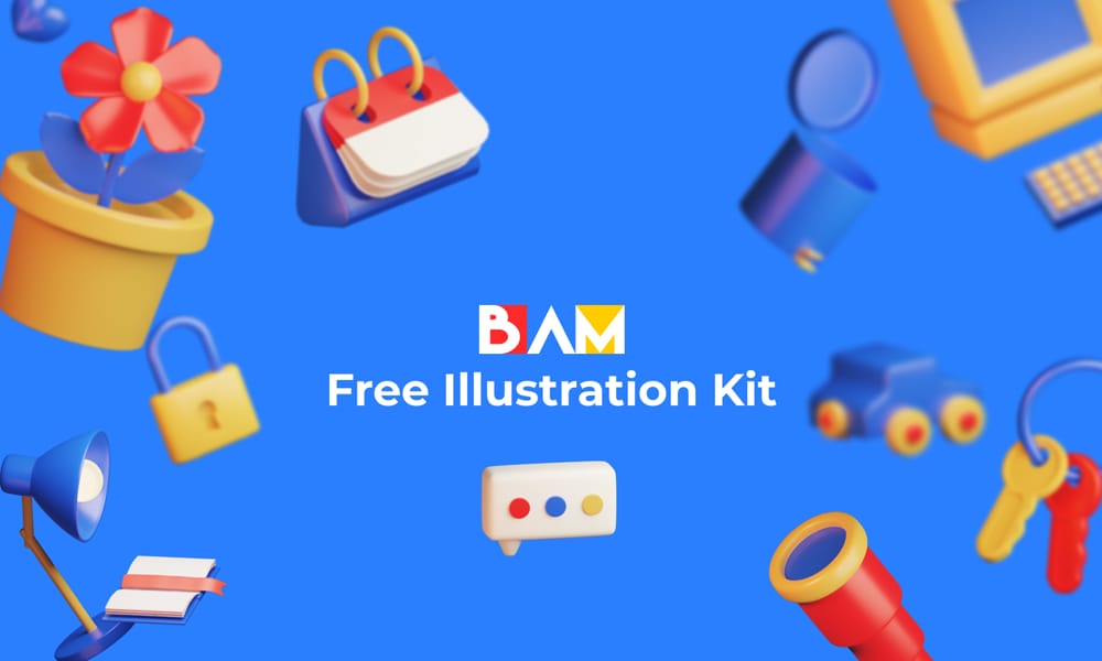 BAM 3D Illustration Kit