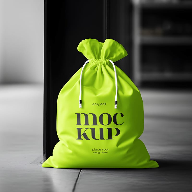 Dust Bag Mockup PSD