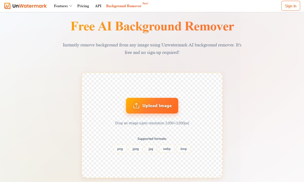 Free AI Background Remover