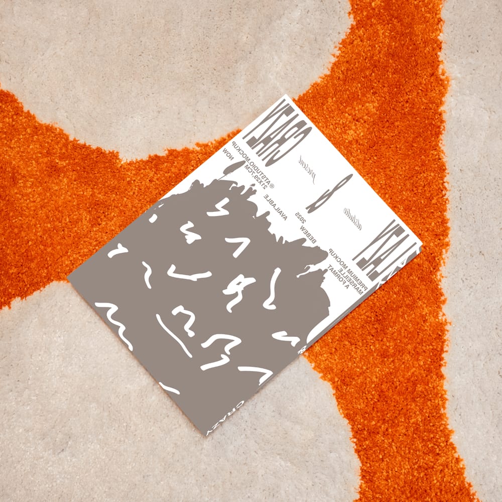 Free Artsy Softcover Book Mockup  PSD