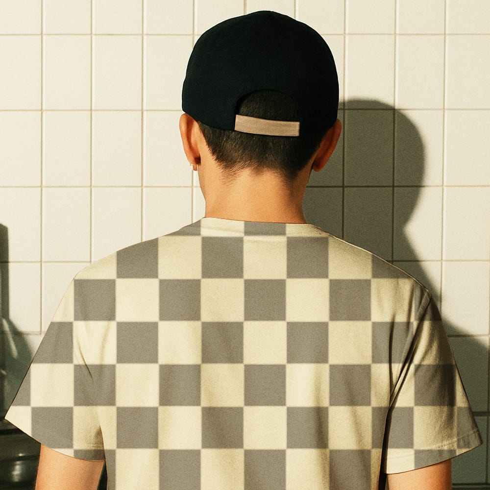 Free Kitchen 35mm Tee Scene Mockup PSD