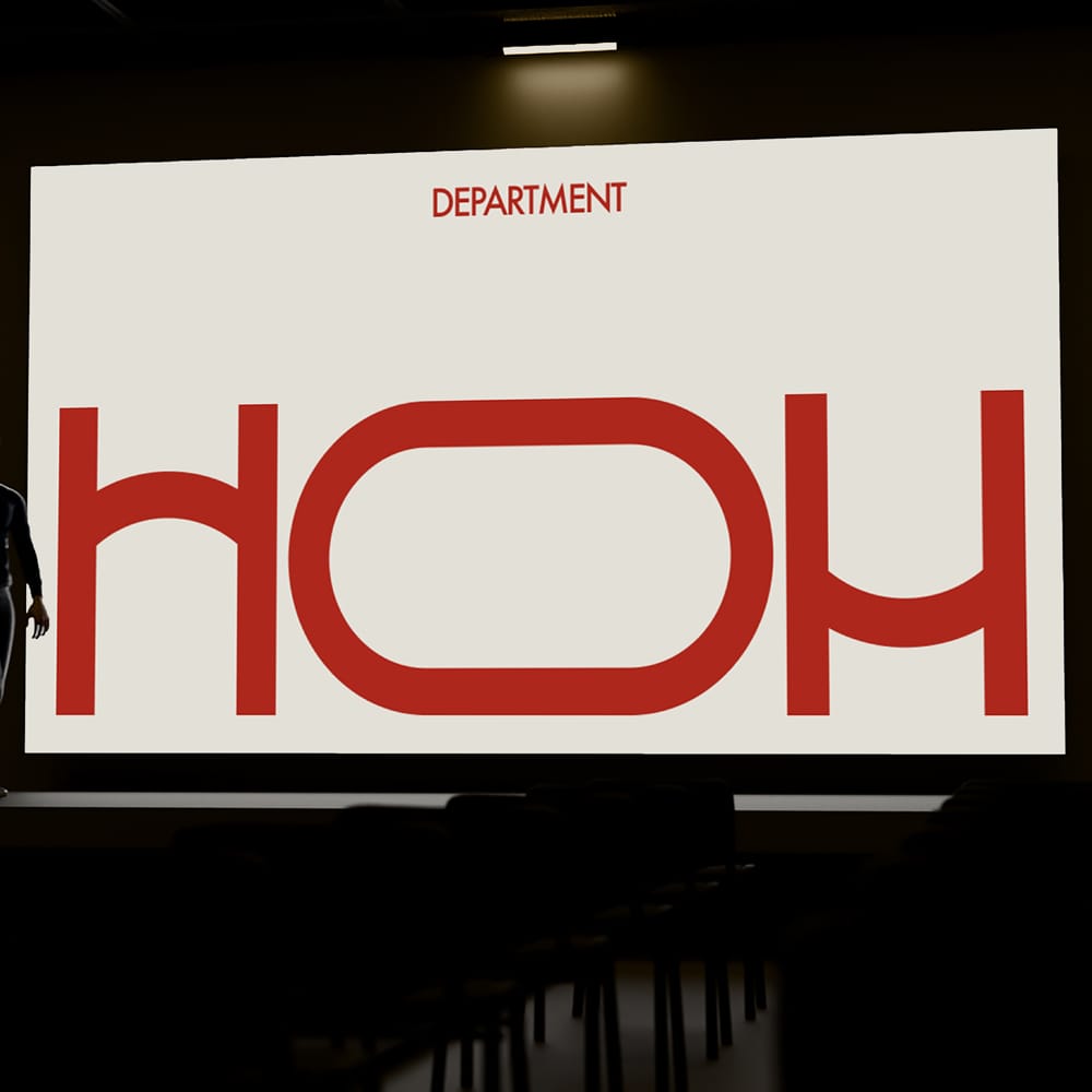 Free Large Screen Scene Theater Mockup PSD