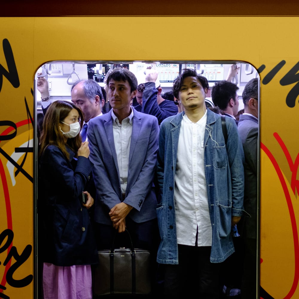 Free Realistic Urban Subway Door Ad Mockup PSD