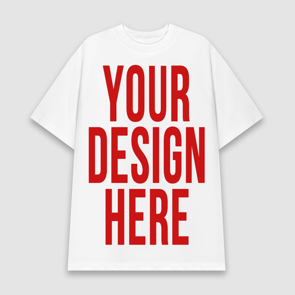 Free Streetwear Oversized T-Shirt Mockup PSD