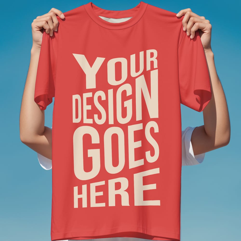 Free Urban T-shirt Mockup PSD