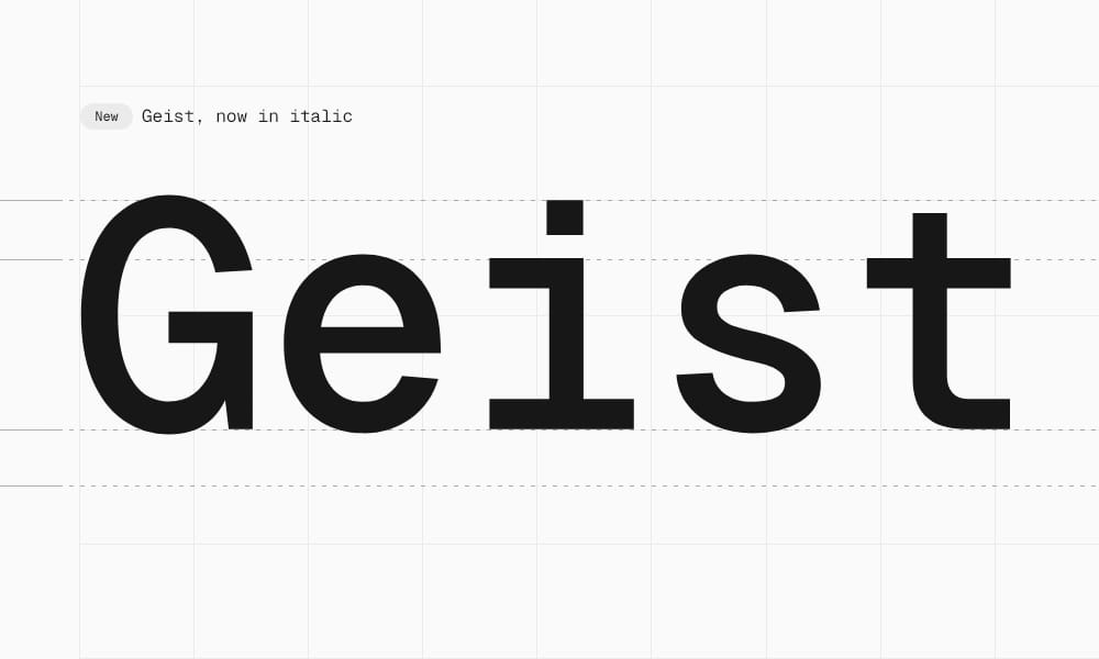 Geist Font