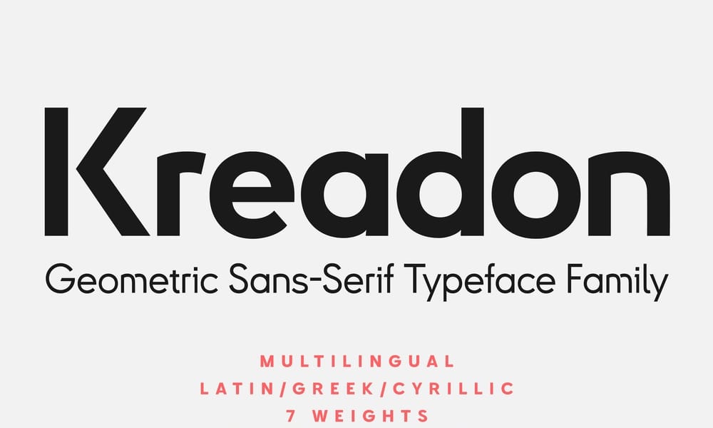 Kreadon Font