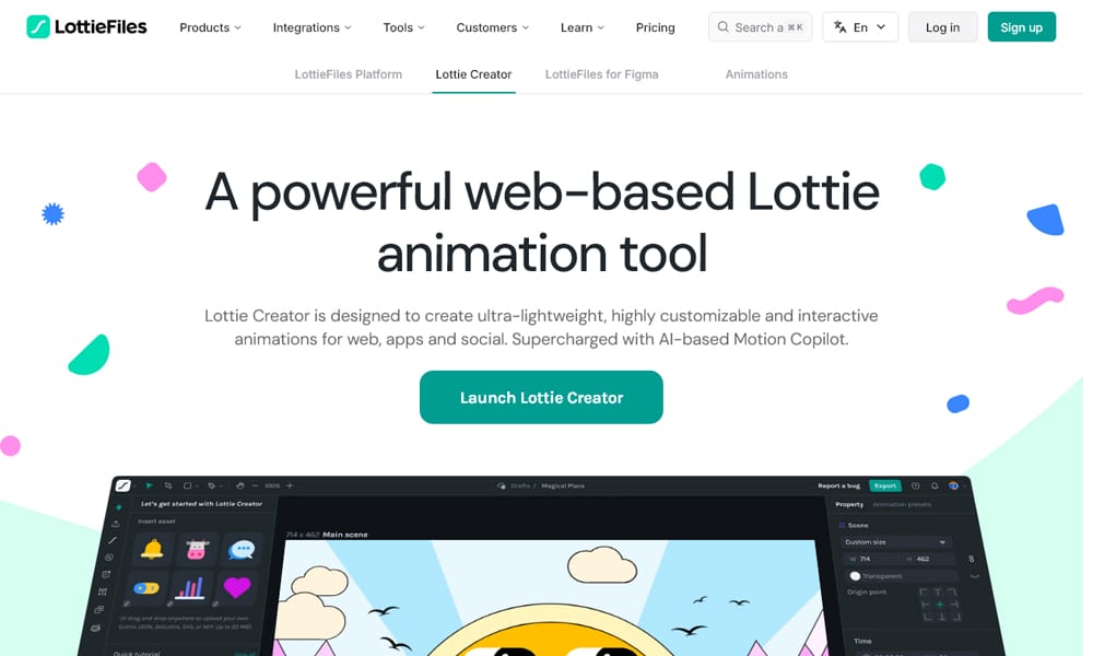 Lottie Creator