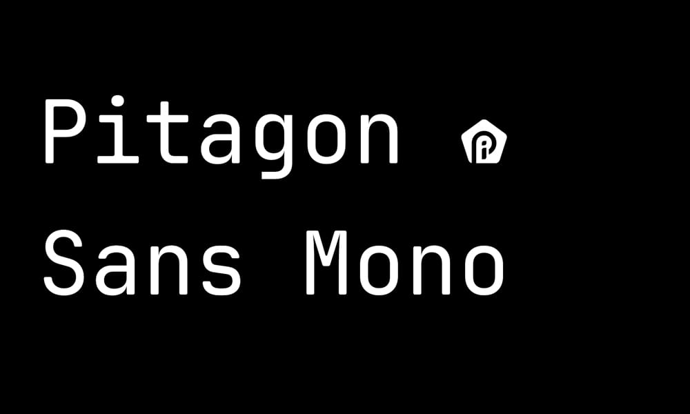 Pitagon Sans Mono