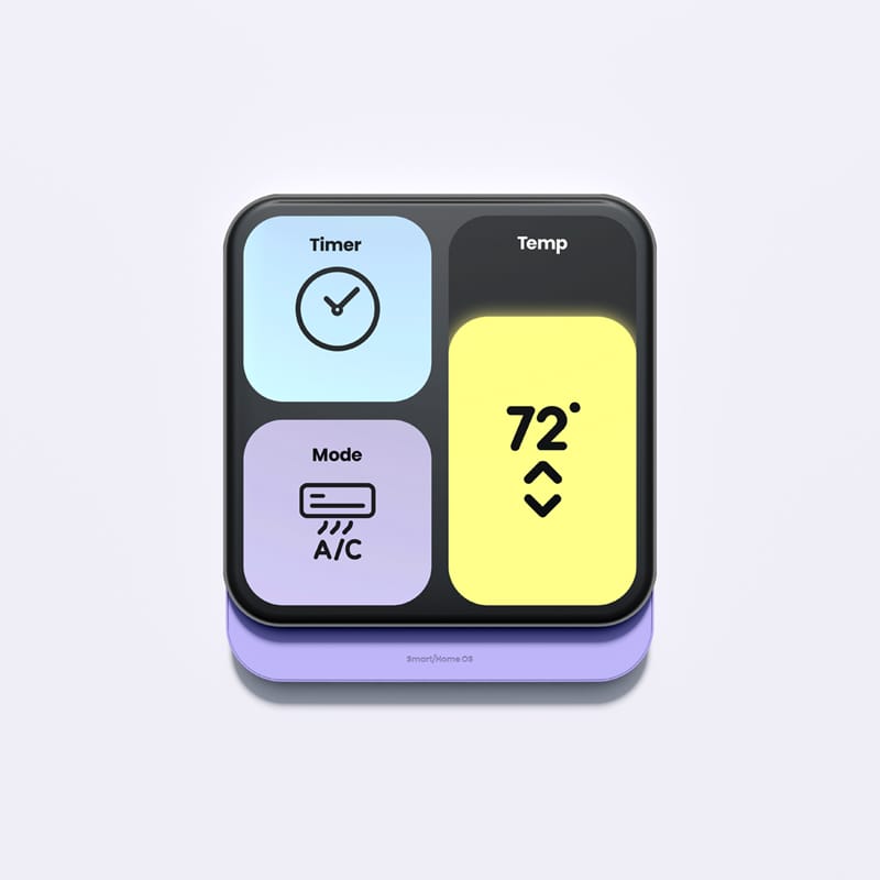 Smart Home Device Mockup PSD