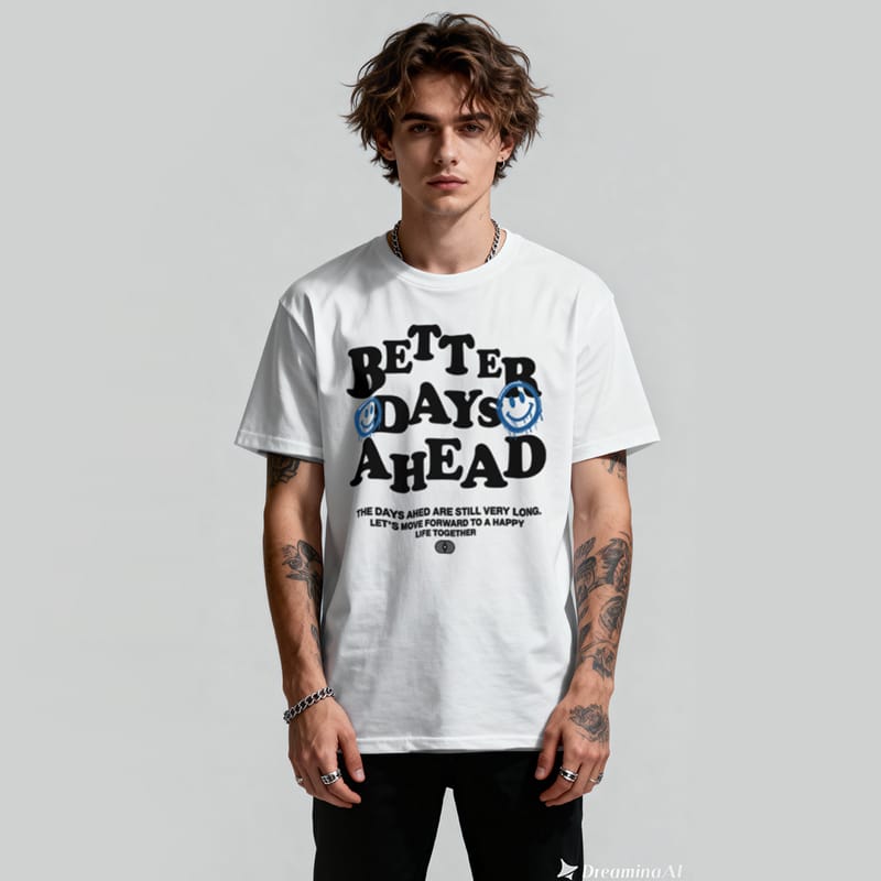 Streetwear T-Shirt Mockup PSD