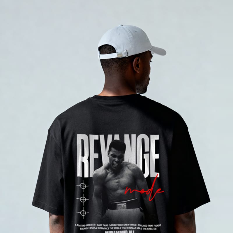 Streetwear T-Shirt Mockup Template PSD