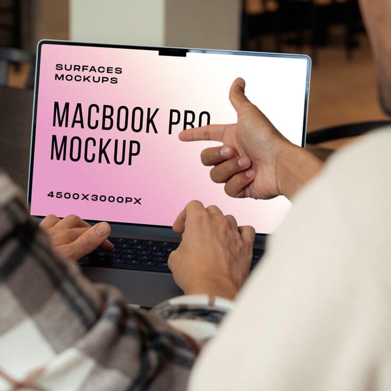 Surface Studio MacBook Pro Mockup PSD