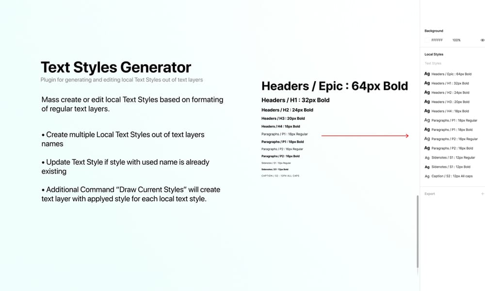 Text Styles Generator