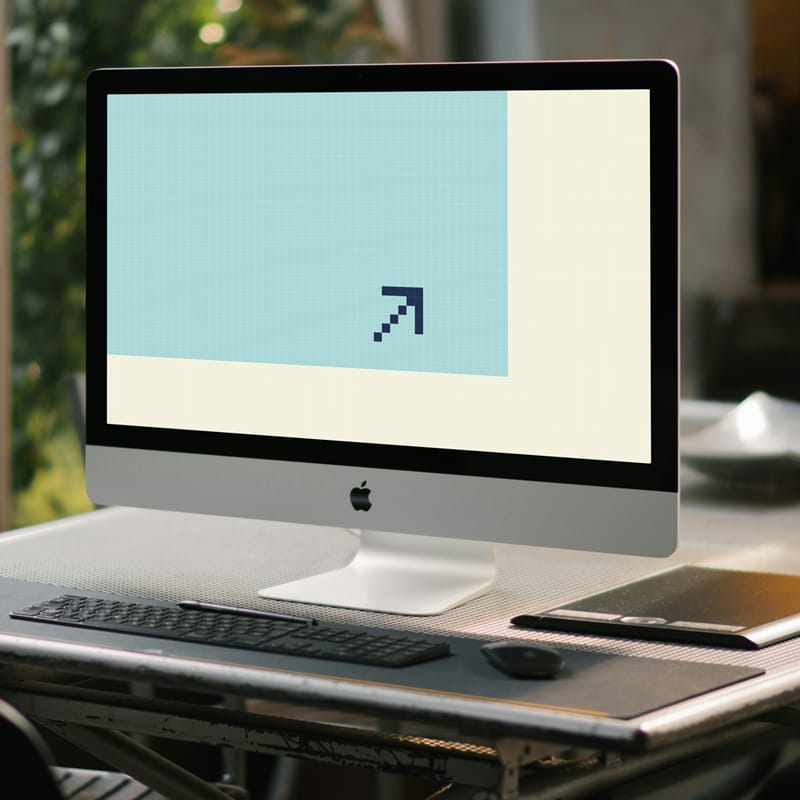 Website Display Mockup PSD