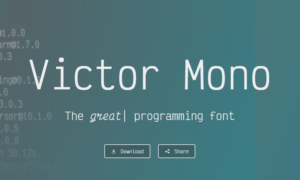 victor mono