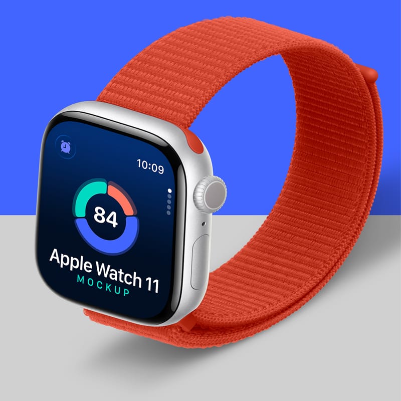 Apple Watch Series 11 Mockup PSD