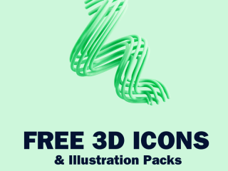 Best Free 3D Icons and Illustration Packs