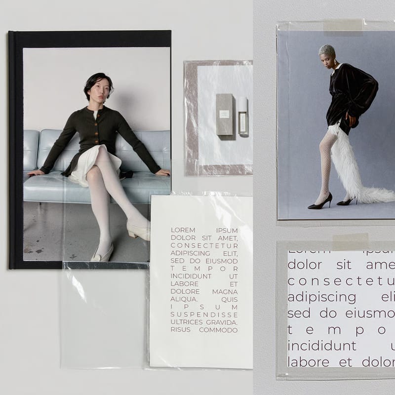 Collage Mockup Set PSD