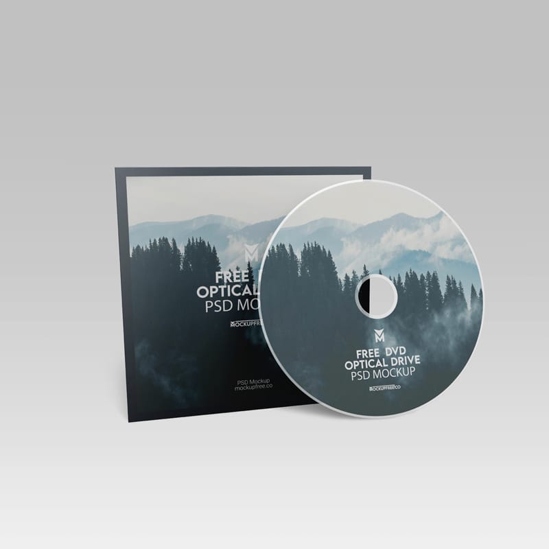 DVD Optical Drive Mockup PSD