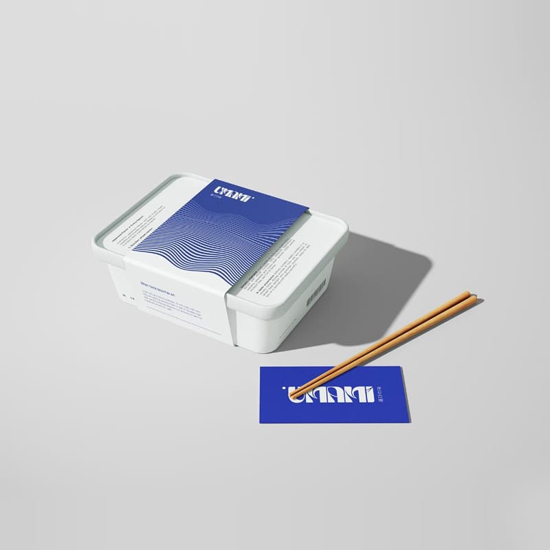 Food Packaging Mockup Template PSD