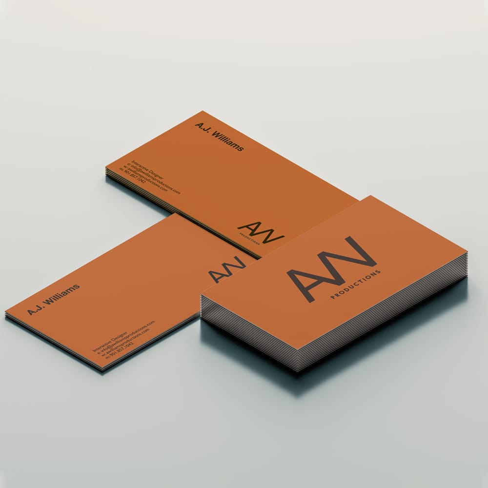 Free Elegant and Minimalist Business Card Mockup PSD