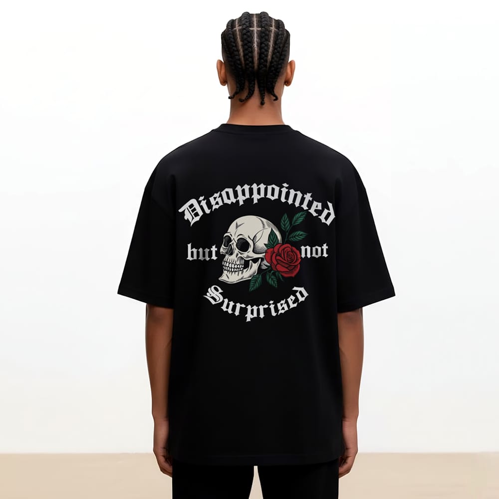 Free Oversized Streetwear T-Shirt Mockup PSD