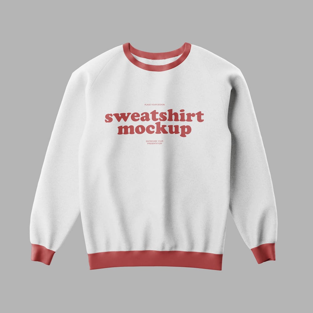 Free Sweatshirt Mockup PSD