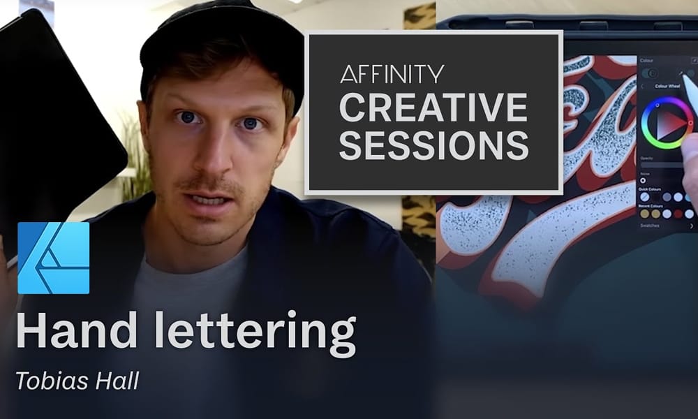 Hand Lettering in Affinity Designer for iPad