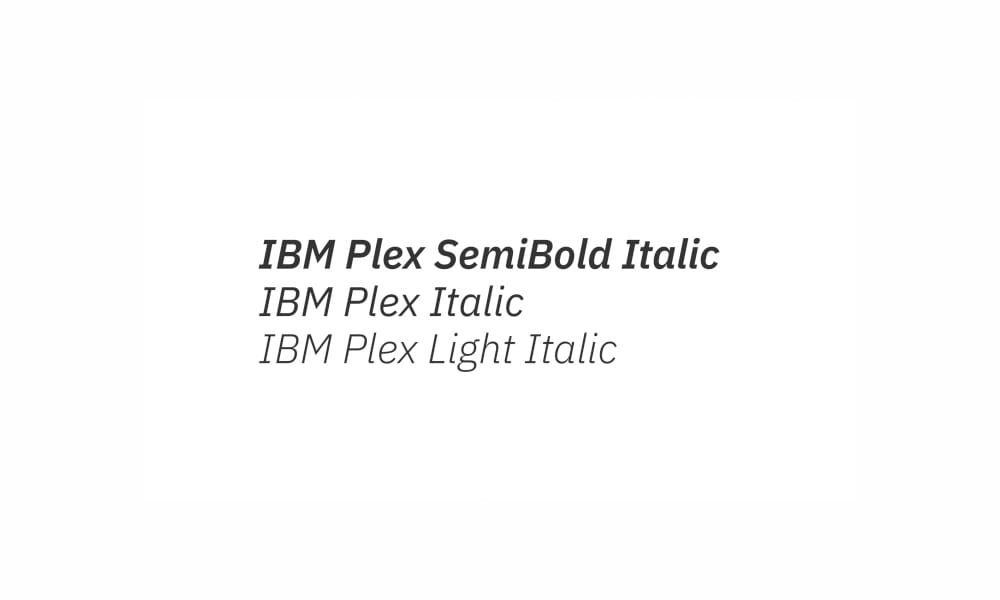 IBM Plex Mono