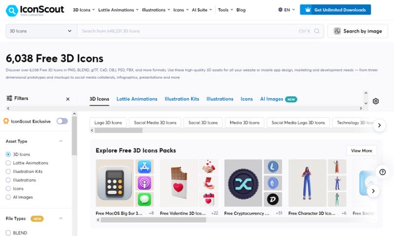 25 Best Free 3D Icons And Illustration Packs For UI Design 2025: A ...